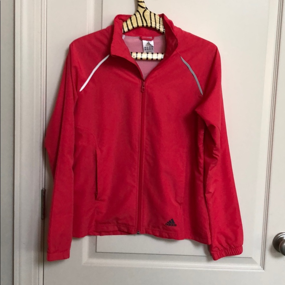 ADIDAS Ladies Workout Jacket Sz M Air Flow Mesh